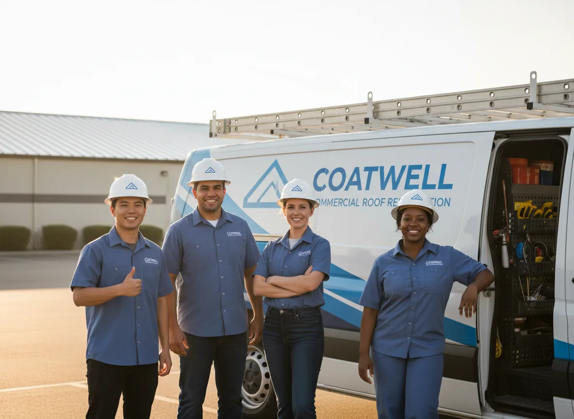 Commercial roof coating company in Ovid, CO
